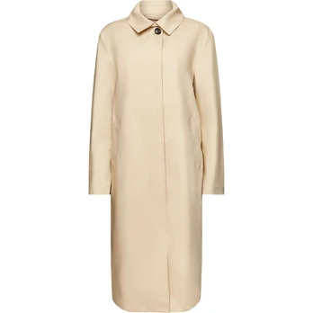 Paltas moterims, Smėlio, Midi Car Coat