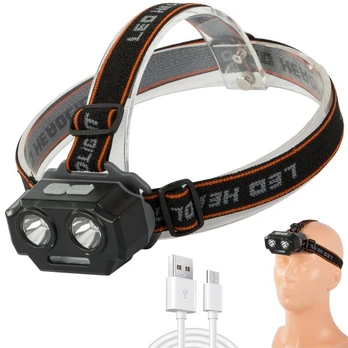 Priekinis žibintas LED xhp30 smd akumuliatorius