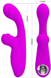 PRETTY LOVE - SKYLAR PURPLE STIMULATOR VIBRATOR kaina