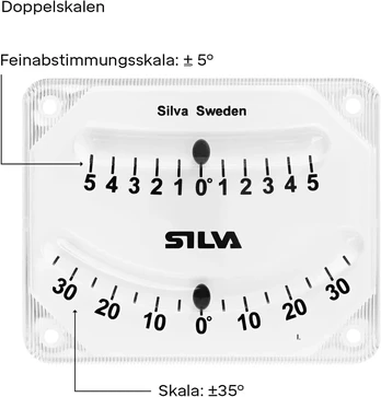 Relags Silva 15tdcl inklinometras, balta, vienas dydis