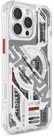 Skinarma etui Ekho iPhone 16 Pro Max 6.9" Magnetic Charging permatomas/clear
