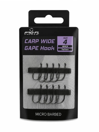 Kabliukai Pro FL Carp Wide Gape