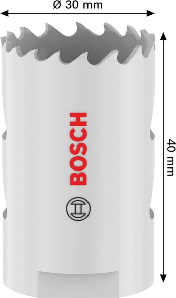 Bosch HSS-Bimet.gręž.karūna 30 mm