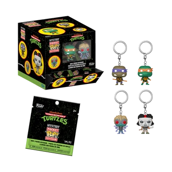 FUNKO POP! Keychain: Teenage Mutant Ninja Turtles