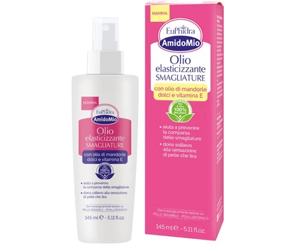 AMIDOMIO elastingumą skatinantis aliejus nuo strijų, 145 ml
