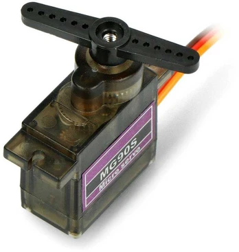 Servo MG-90S - micro - 180 laipsnių - plastikinė pavara