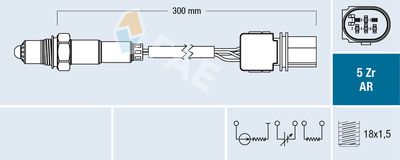Lambda jutiklis FAE 75115
