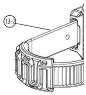 BUZZRACK pakabinimo juosta 311 mm