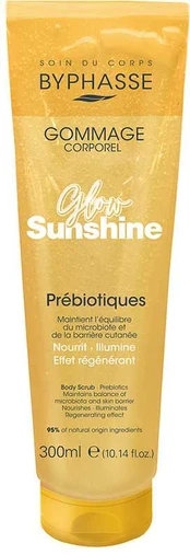 Byphasse GLOW SUNSHINE prebiotic body scrub 300 ml