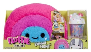 Mascot Fluffie Stuffiez Pillow Fight, Rainbow