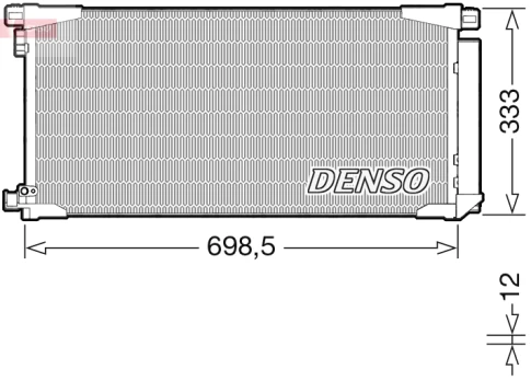 Kondensatorius, oro kondicionierius DENSO DCN50115