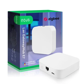 Išmanių namų sąsajos stotelė ZigBee Lan E7 Tuya