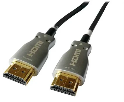 Sinox Beslag Sinox SHD HDMI™ Optisk kabelis 4K60Hz+E. 50m. Sort