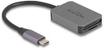 Skaitytuvas Delock Delock - Kartenleser (Micro SD, SD) - USB-C