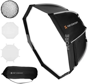 K&F Concept K&F 90CM Quick Release Octagonal Softbox with Bowens Mount.