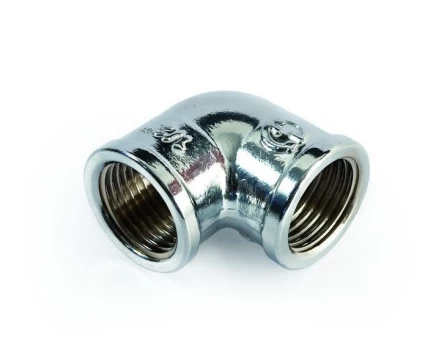 Žalvarinė chrom. alkūnė GENERAL FITTINGS, 3/4"