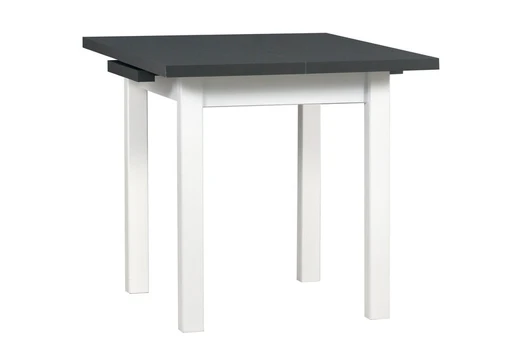 Virtuvinis stalas DRE7BG,baltas/juodas