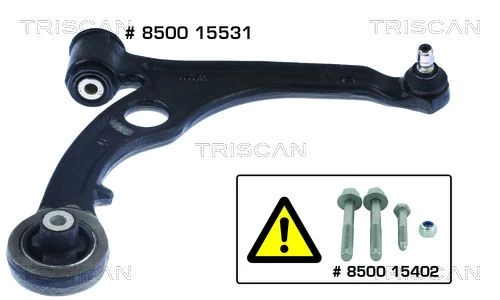 Vikšro valdymo svirtis TRISCAN 8500 15531