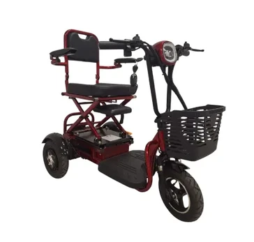 Elektrinis sulankstomas vežimėlis RIDE-E M1X3 / S8