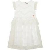 Guess Elegantiška suknelė K6RK22 WK040 Balta Regular Fit