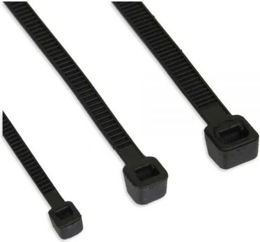 Organizer InLine Opaska zaciskowa Juodas 100 vnt (59963P)