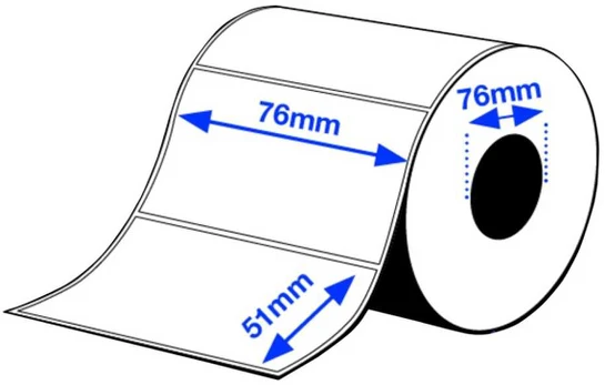 Epson PP MATTE LABEL PREM DIE-CUT/ROLL 76X51MM 2310 LABELS