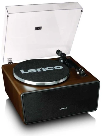 Lenco LS-470WA - Gramofonas Hi-Fi su głośnikami i Bluetooth