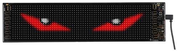 All Ride Allride LED-panel Devil Eyes M 37,2 x 9,2 cm., m. app
