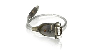 Adapteris USB IOGear USB prie serijinio RS232 DB9 Adapterio