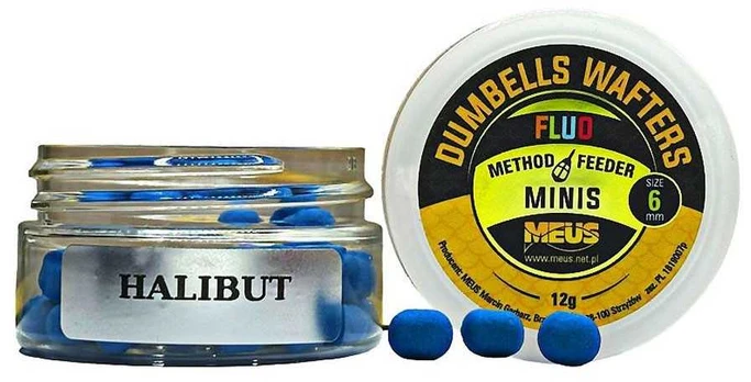 Meus Dumbells Wafters Minis 6mm - Halibut