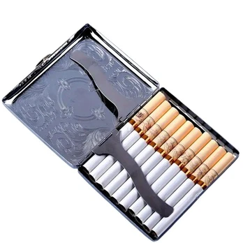 Stilinga Metalinė Cigarečių Dėžutė 1 vnt.
