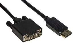 Link Displayport Dp-dvi-d M/m kabelis, juodas, 2 m