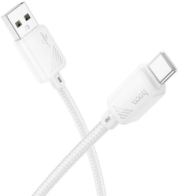 HOCO kabelis USB A do Type C 3A X113 1 m baltas