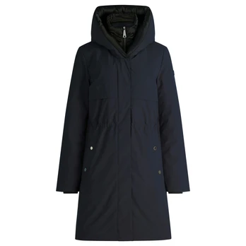 Lengvas paltas moterims, Mėlyna, Quilted Jacket