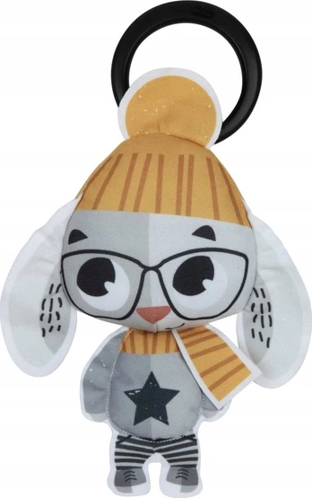 Žaislas vežimėliui Tiny Love Tiny Smarts Rabbit, ruda/pilka