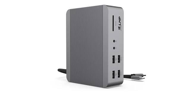 Šakotuvas Jung. stot. LMP USB-C Ekranas Dock 2, pilkas