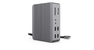 Šakotuvas Jung. stot. LMP USB-C Ekranas Dock 2, pilkas kaina