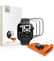 Ekrano apsauga Apple Watch 10 / 11 (42mm) laikrodžiui "Tech-Protect Easy Set Flex+ 3-Pack"