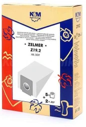 Dulkių maišeliai K&M Z19, 5vnt.