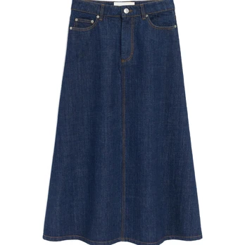 Maxi sijonas moterims, Mėlyna, Long skirt