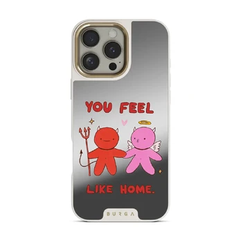 Like Home - iPhone 16 Pro Max Case, Elite Mirror Light (MagSafe) / Gold