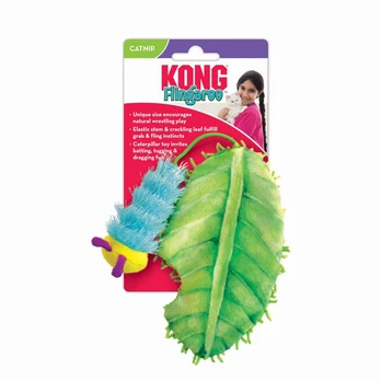 Žaislas katėms Kong Flingaroo Caterpillar
