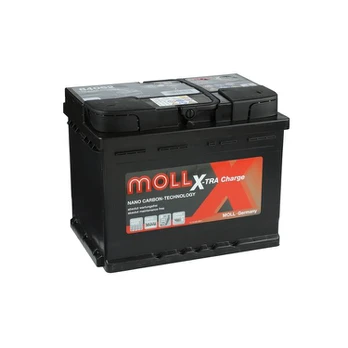 MOLL X-Tra Charge 62AH 600A 12V akumuliatorius