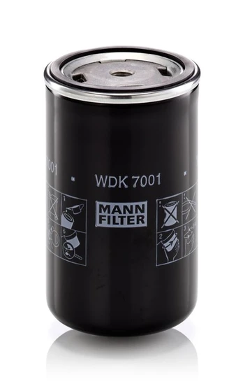 Kuro filtras MANN-FILTER WDK7001