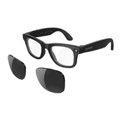 BlitzWolf BW-AG1 Pro Smart AI Sunglasses with Interchangeable Sunglass Lenses kaina