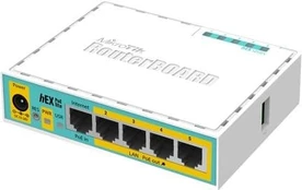 Mikrotik hEX PoE lite Fast Ethernet router White