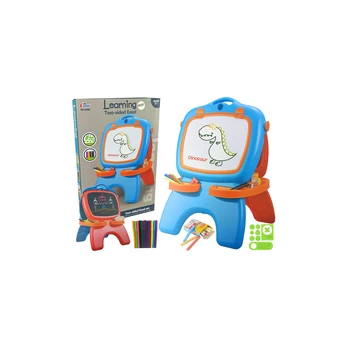 Lean Toys Dvipusė piešimo lenta 2 in 1