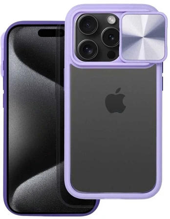 Dėklas Oem Case for iPhone 12 PRO Slider violetinė