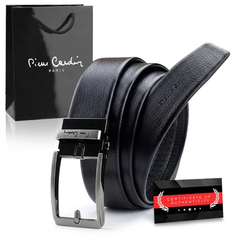 Vyriškas automatinis diržas Pierre Cardin, juodas D40021