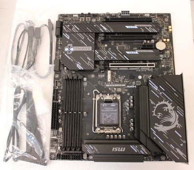 SALE OUT. MSI USED, , WITHOUT ACCESSORIES, ONLY BACKPANEL INCLUDED